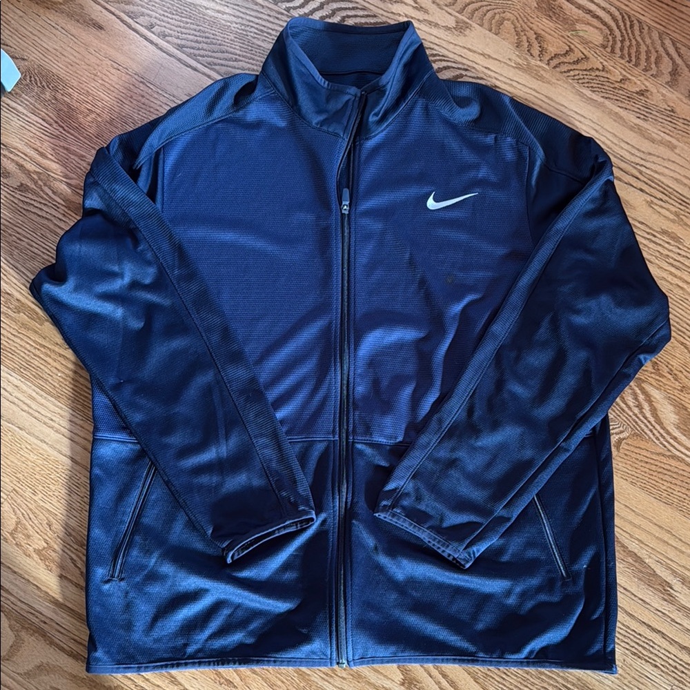 Nike Men's Navy Zip Up